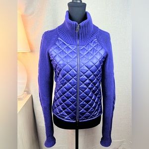 BENETTON Wool zippered sweater, 80%Wool, made in Italy, size M